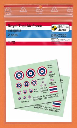 1:72 Royal Thai Air Force Insignia (2 sets)
