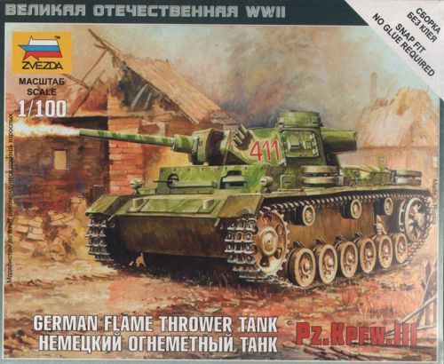 1:100 Panzer III Flamethrower Tank