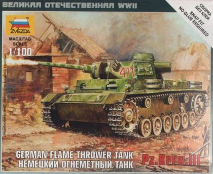 1:100 Panzer III Flamethrower Tank