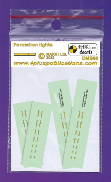 Formation-keeping lights – modern (1:72, 1:76, 1:87, 1:144 etc.).