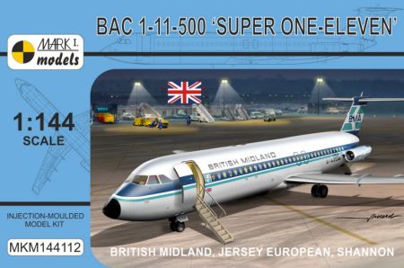 1:144 BAC 1-11-500 ‘Super One-Eleven’ British Midland, Jersey European, Shannon