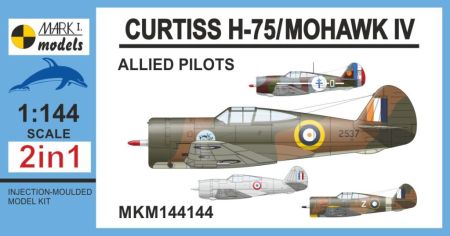 1:144 Curtiss H-75A/Mohawk IV ‘Allied Pilots’