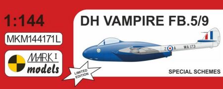 1:144 DH Vampire FB.5/9 ‘Special Schemes’
