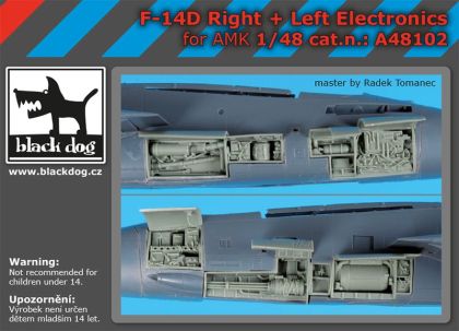 1:48 F-14 D right +left electronics