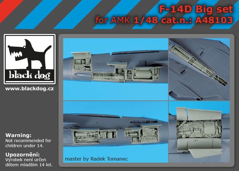 1:48 F-14 D big set