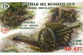 1:35 3 field (ex russian) gun model 1902 (late)