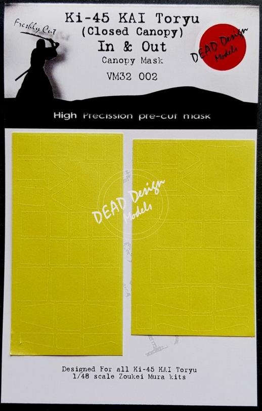 1:32 Ki-45 Toryu Closed Canopy In and Out