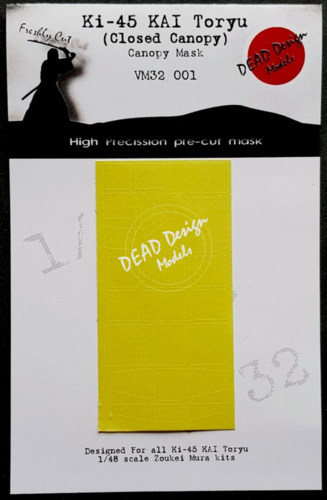 1:32 Ki-45 Toryu Opened Canopy