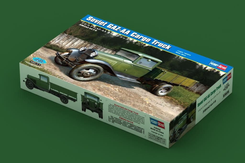 1:35 Soviet GAZ-AA Cargo Truck