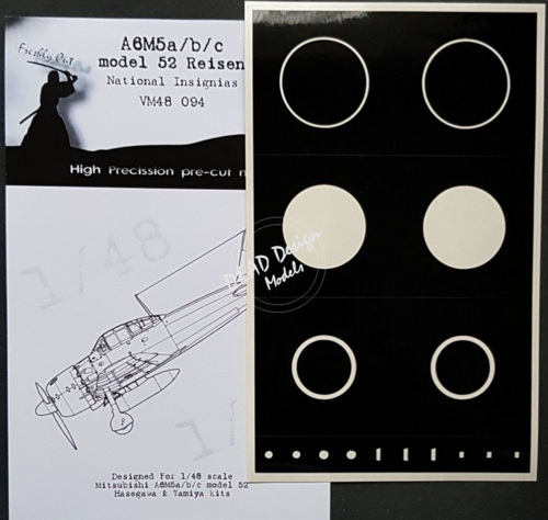 1:48 A6M5 Reisen Nat. Insignias