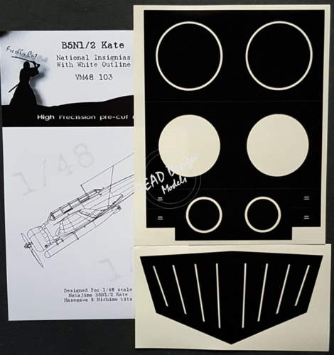 1:48 B5N Kate Nat. Ins. w/ white outline