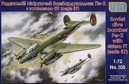 1:72 Pe-2 with sistem FT (serie 87)