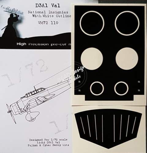 1:72 D3A1 Val Nat. Ins. w white outline