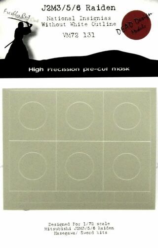 1:72 J2M3 Nat. Ins. w/ o White Outline