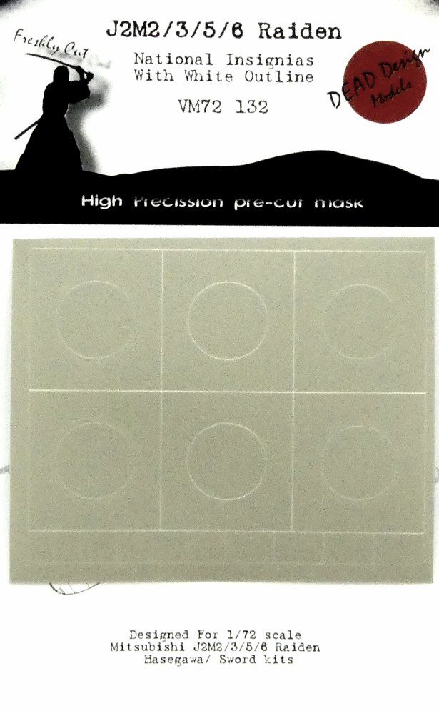 1:72 J2M3 Nat. Ins. w/ White Outline