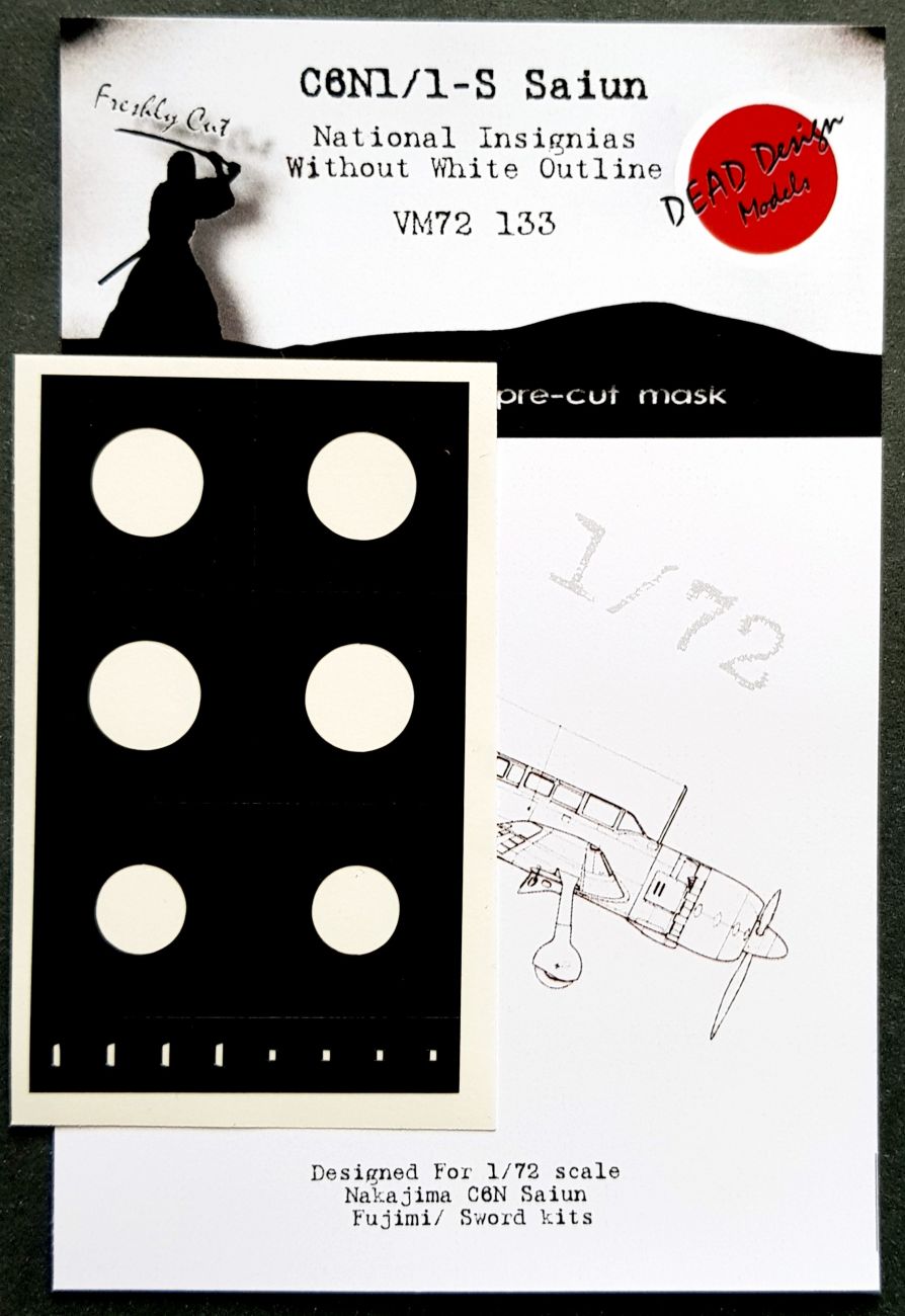 1:72 C6N Saiun National Insignias w/o white outline
