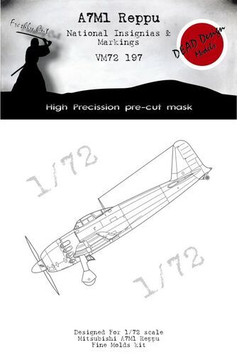 1:72 A7M1 Reppu National Insignias And Markings (Fine Molds)