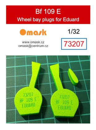 1:32 Bf 109 E wheel bay plugs (for Eduard)