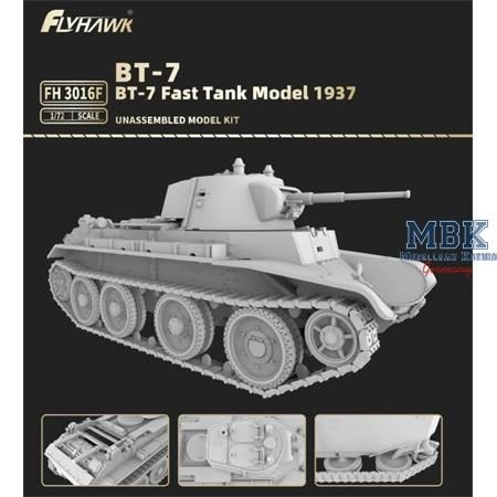 1:72 BT-7 Fast Tank Model 1937 (First Run Limited Ed.)