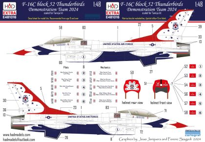 1:48 F-16C Block 52 Thunderbirds Show-Time 2024