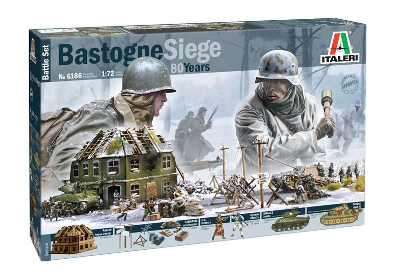 1:72 Bastogne Siege 80 Years - BATTLE SET