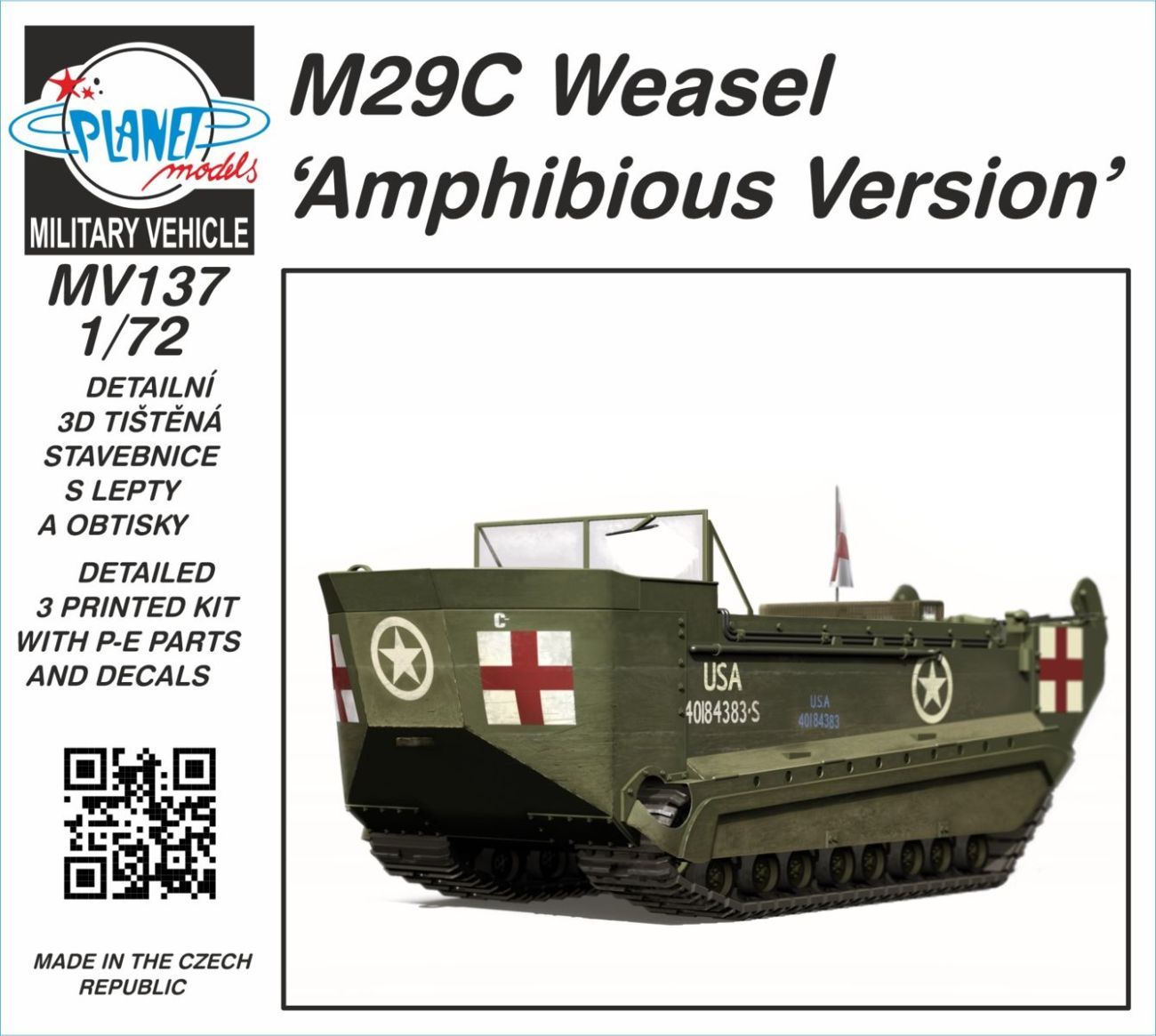 1:72 M29C Weasel ‘Amphibious Version’