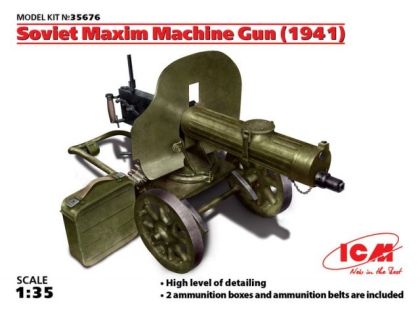 1:35 Soviet Maxim Machine Gun (1941)