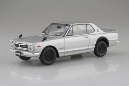 1:24 SNAP CAR KPGC10 SKYLINE HT GT-R 1970