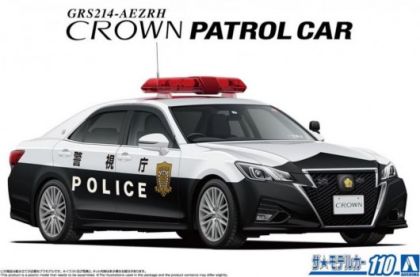 1:24 TOYOTA GRS214 CROWN PATROL CAR