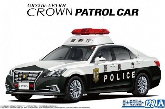 1:24 TOYOTA GRS210 - AETRH CROWN PATROL CAR