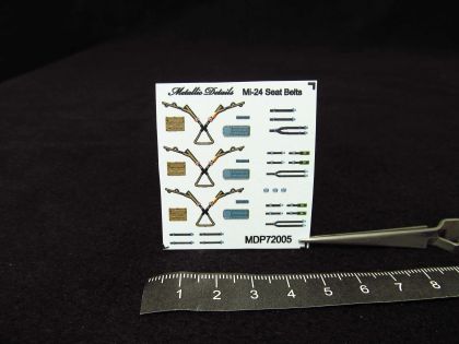 1:72 Mil Mi-24D Seat belts