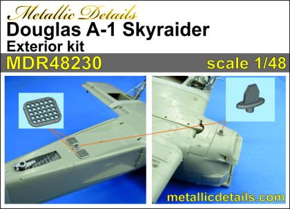 1:48 Douglas A-1H/A-1J Skyraider exterior