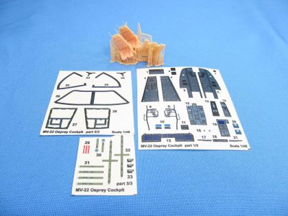 1:48 Bell-Boeing MV-22 Osprey interior