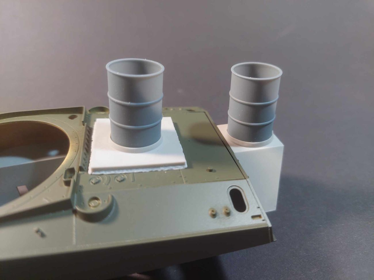 1:35 Deep wading kit for USMC M4A2 (Barrel pattern)