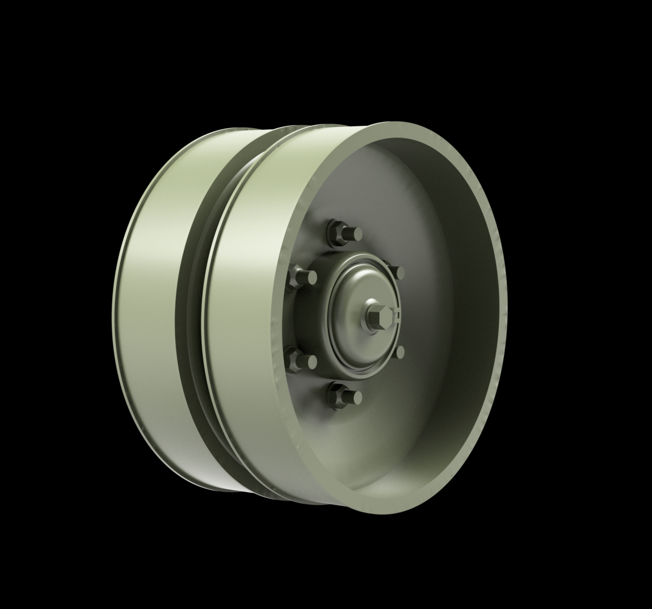 1:35 BMP-3 burn out road wheels