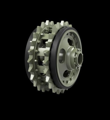 1:35 'Churchill' Tank Idler Wheels