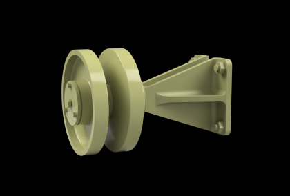 1:35 Welded Support With Return Rollers For Pz.Kpfw IV No. 4