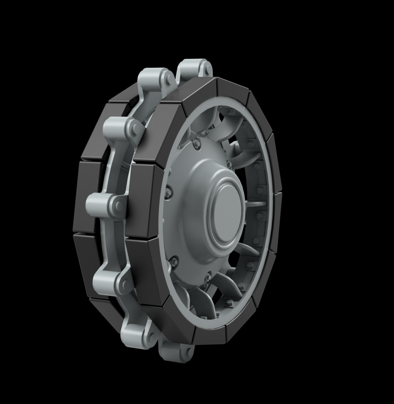 1:35 Sd.Kfz 9 'FAMO' Drive Wheels (Early)