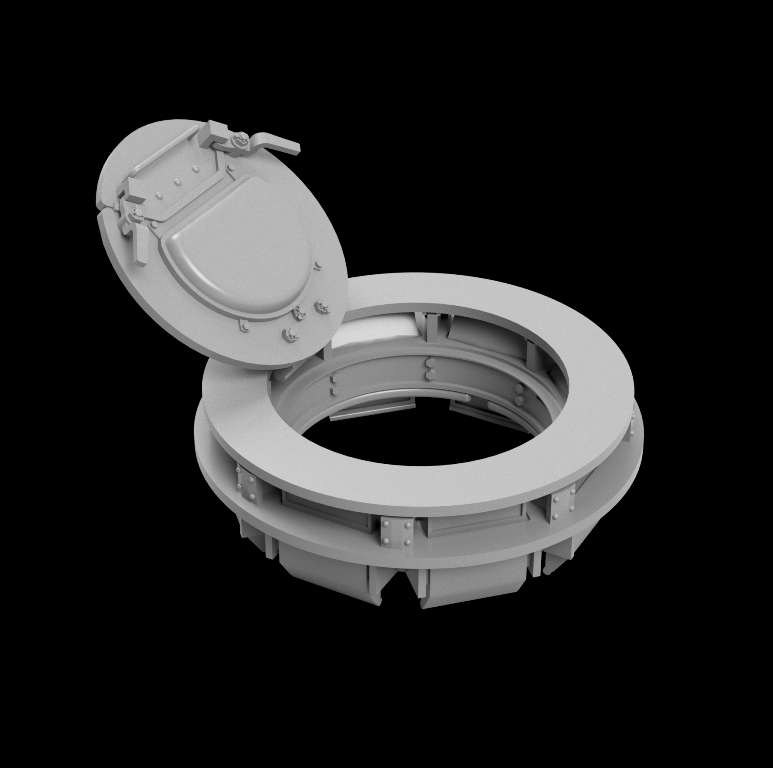 1:35 Sd.Kfz 184 'Elefant' Commander Cupola