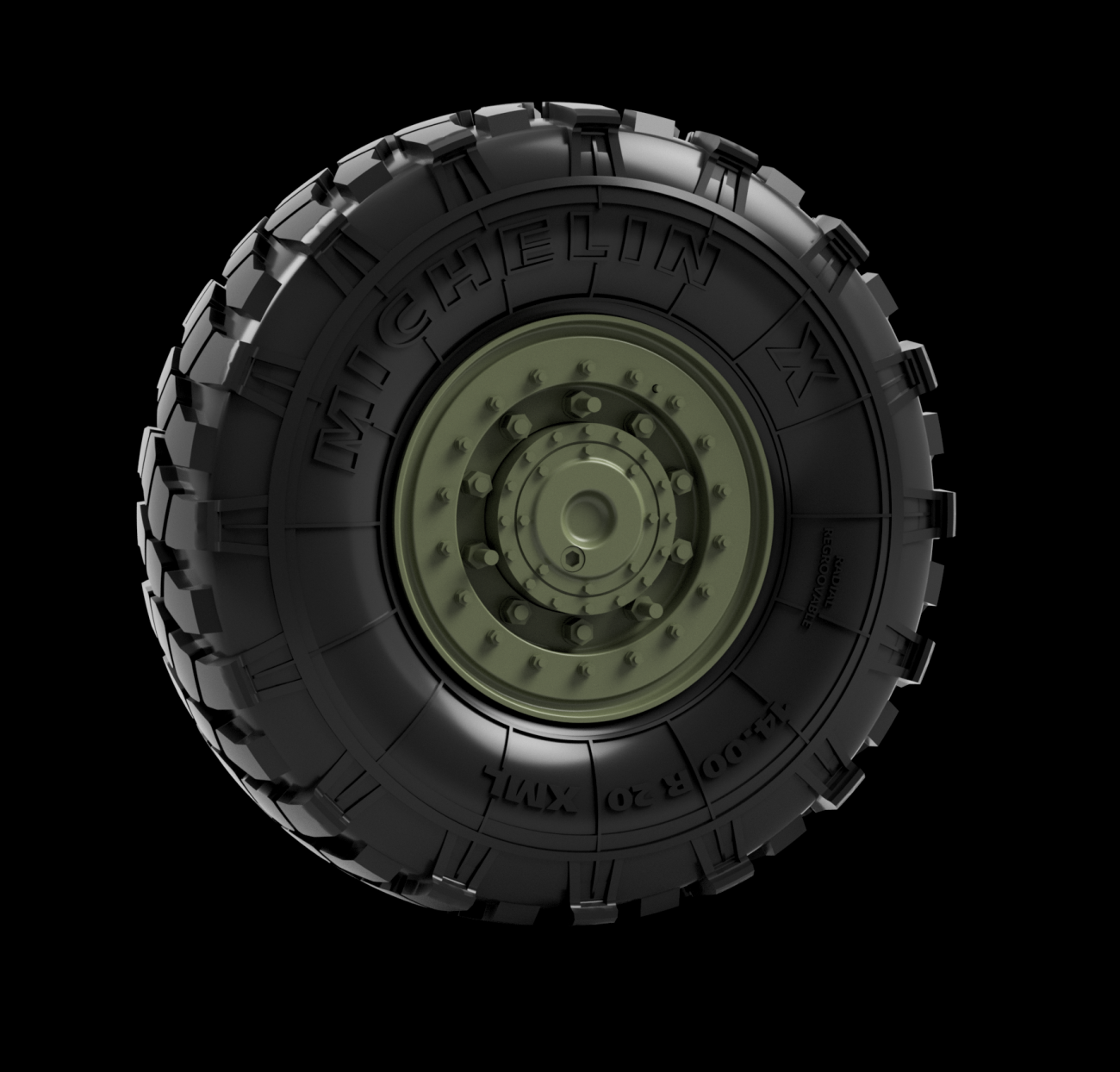 1:35 AMX-10 RC Road wheels