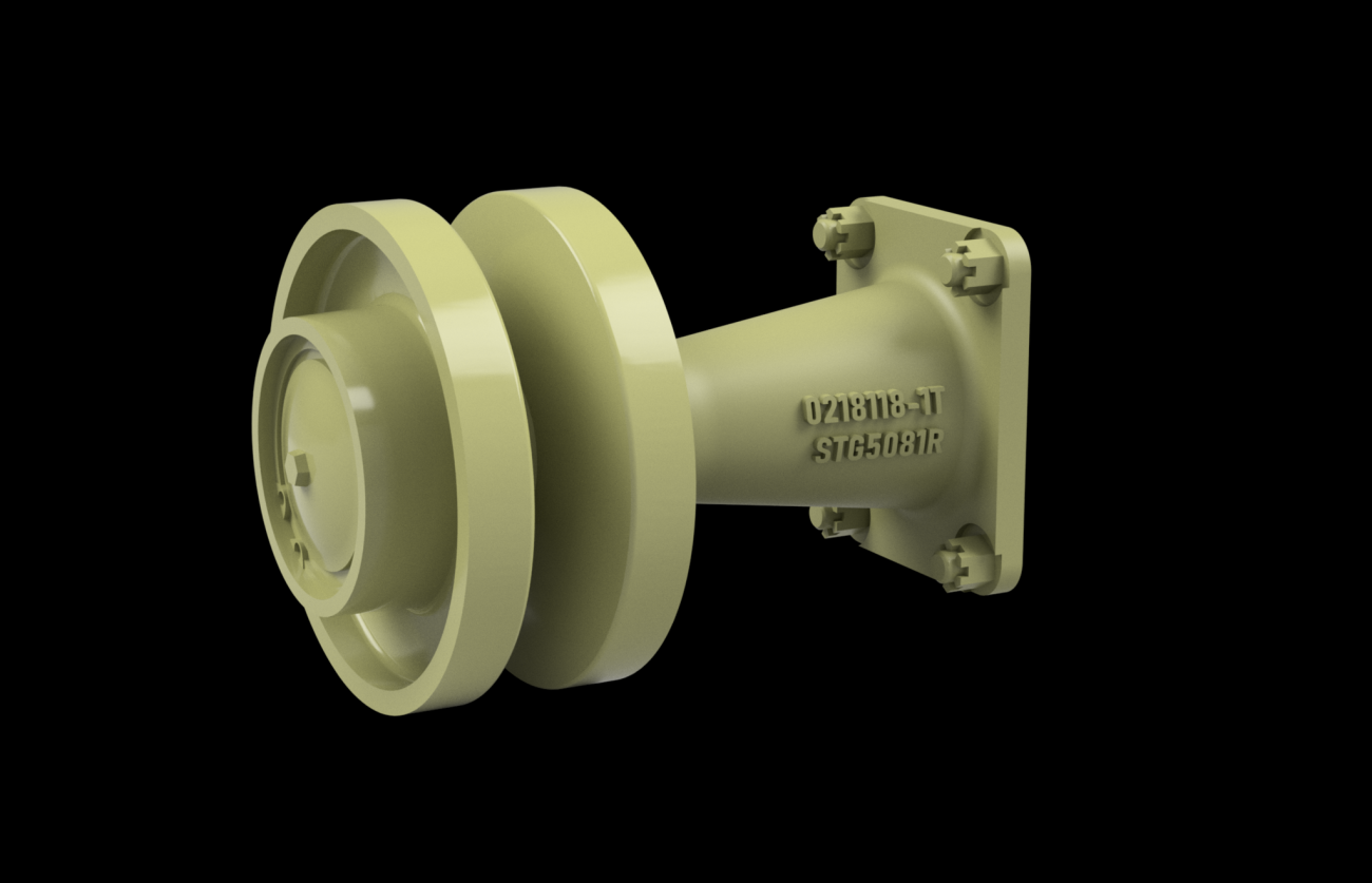 1:35 Cast Support With Return Rollers For Pz.Kpfw IV No. 4