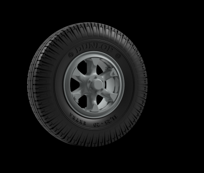 1:35 Sd.Kfz 8 Drive Wheels (Fulda)