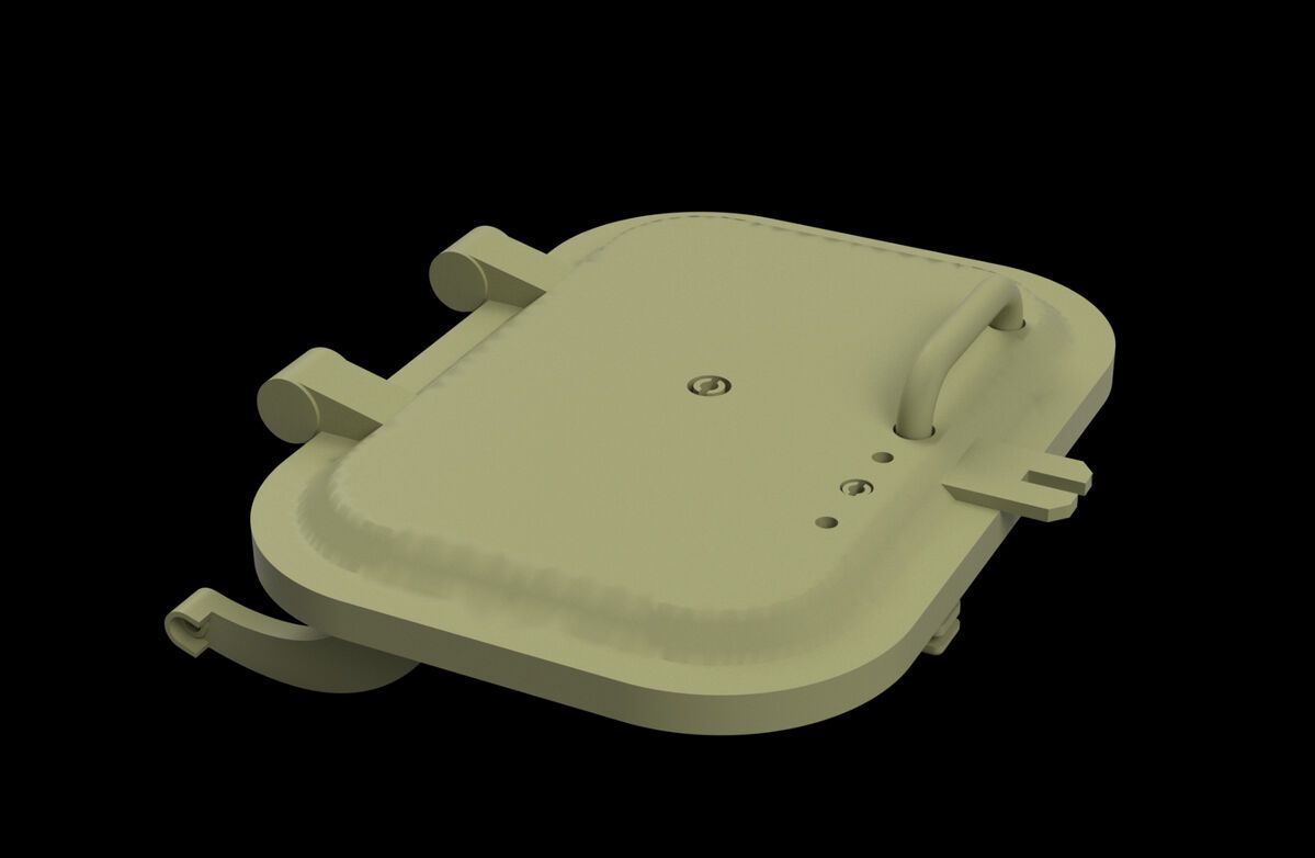 1:35 'Tiger' Loader Hatch (Stamped)