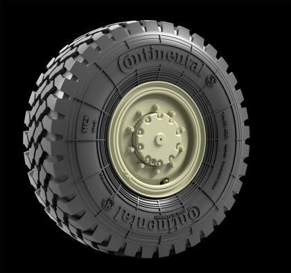 1:35 M1014&M1010 Road wheels ( Continental HCS)