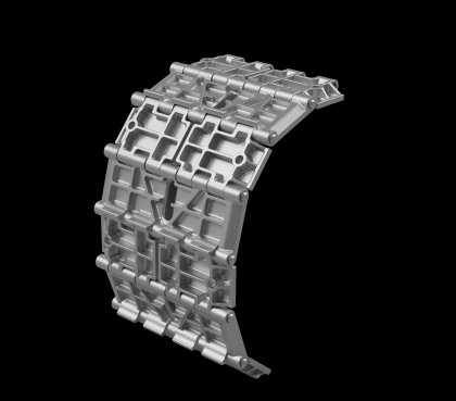 1:35 T-34 500mm “V” split pattern 1942-43 tracks