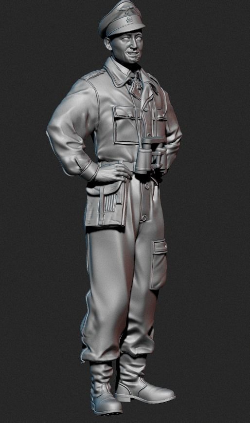 75mm Waffen-SS Panzer Officer (Kursk Battle)