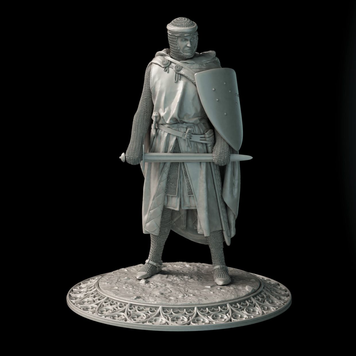75mm Crusade Knight, Beggining Of 12th Century