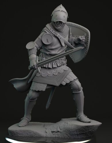 75 mm English Knight, Battle Of Poitiers