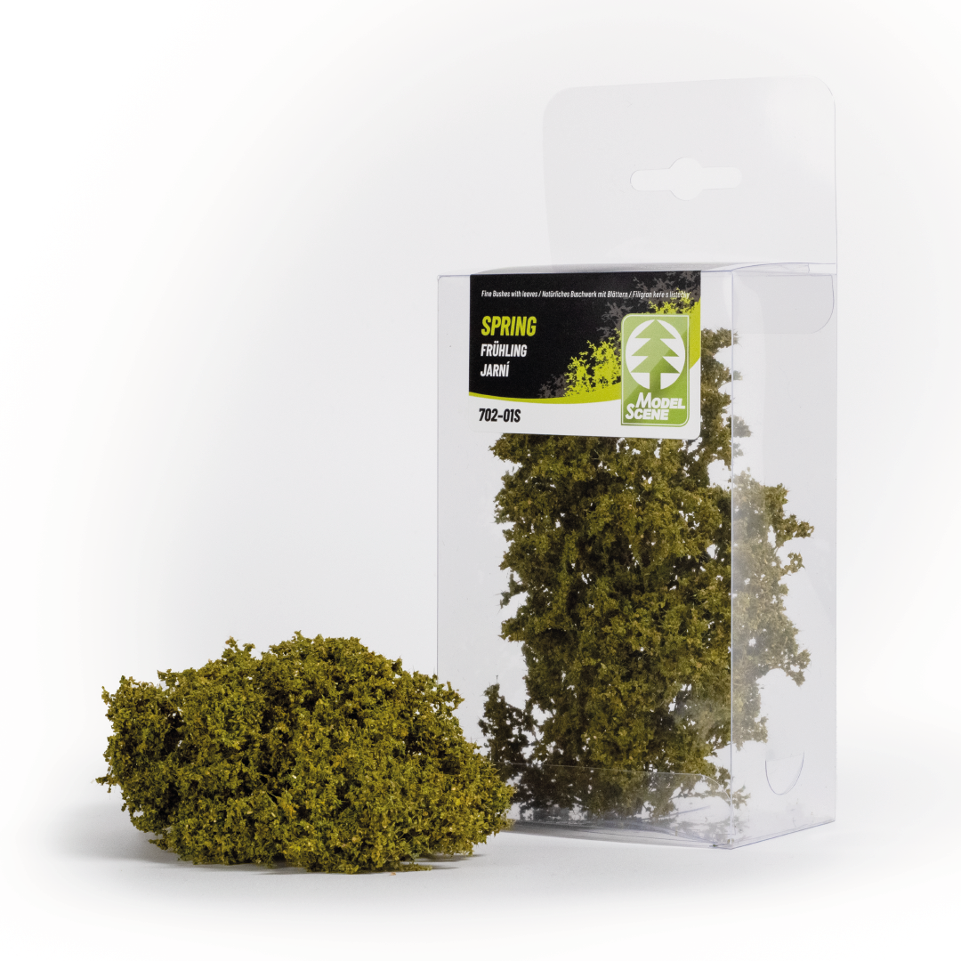 Keříky s lístečky - jarní