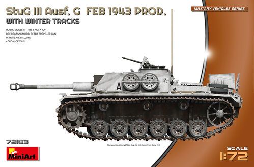 1:72 StuG III Ausf. G FEB 1943 PROD. WITH WINTER TRACKS